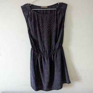 Sessun autumnal leaf patter dress, XS